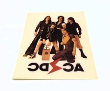 AC/DC 1975 Promo Aussie RARE Limited-Edition Iron-On Transfer Inc Bon Scott picture
