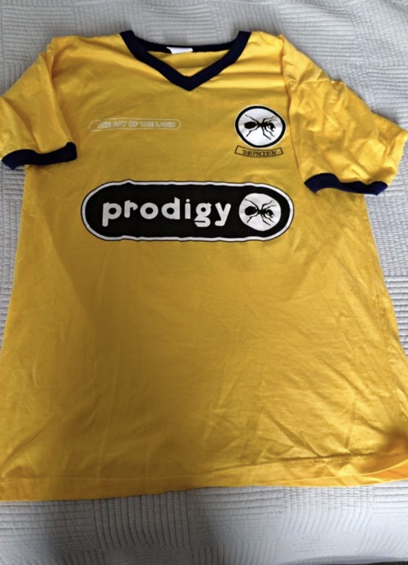 The Prodigy 1997 Fat Of The Land Tour T-shirt super rare bought from the concert