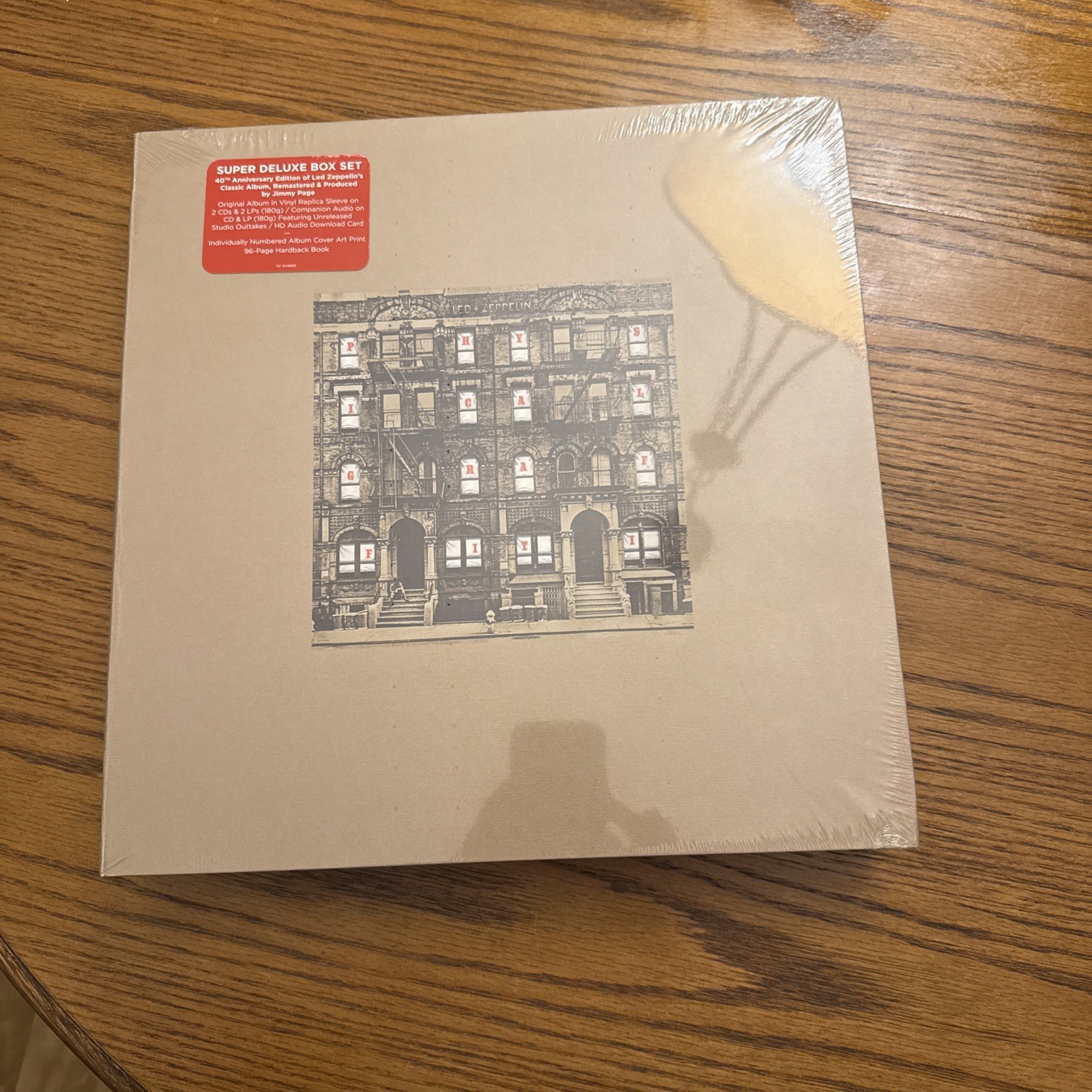 Led Zeppelin Physical Graffiti Numbered Super Deluxe Edition 3LP 3CD + Book-New
