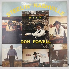 Sealed 1981 Don Powell Steelin Nashville Gospel Country Rare Goldust Records LP picture