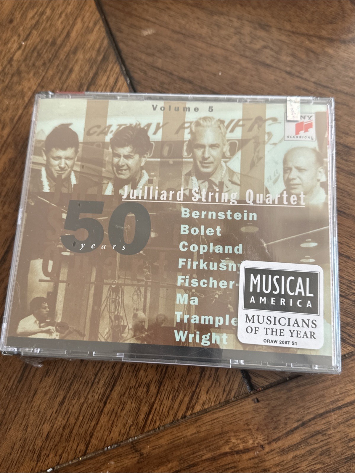 Leonard Bernste Juilliard String Quartet: 50 Years Vol. 5:Great Collabora CD NEW
