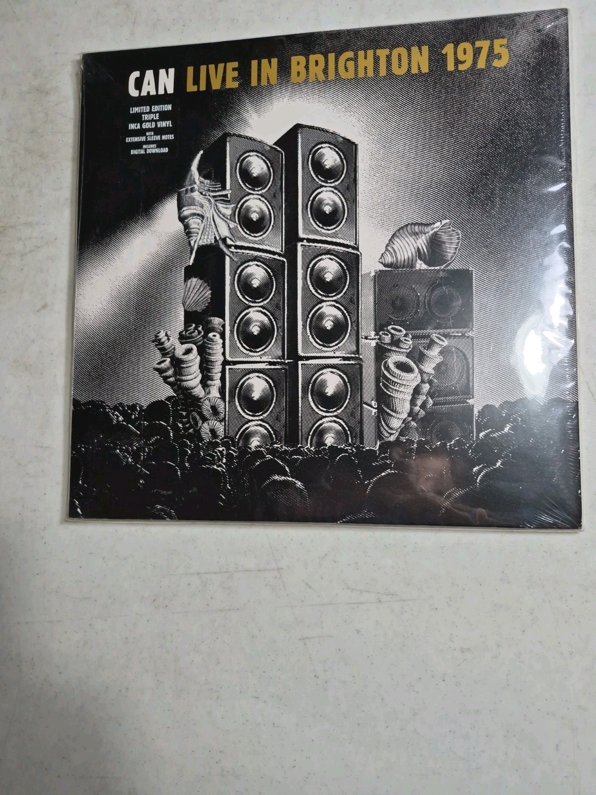Can-Live in Brighton 1975 (Ltd. Rd. Gold Vinyl 3xLP Set)