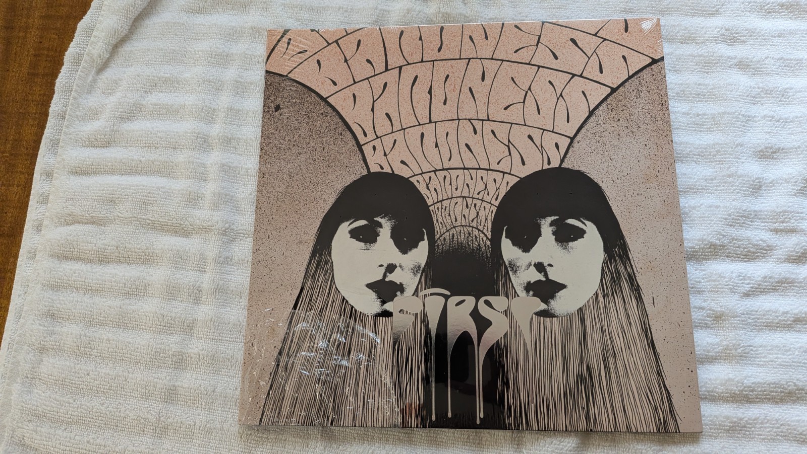Baroness First & Second CLEAR VINYL Silver cover LP Sealed Mastodon, Isis, Thou