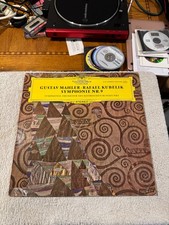 Gustav Mahler - Rafael Kubelik Symphonie Nr. 9 2 RECORD SET IN GOOD CONDITION picture