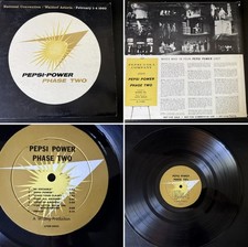 1960 Pepsi-Cola PEPSI POWER Phase Two LP Waldorf Astoria Convention Promo picture