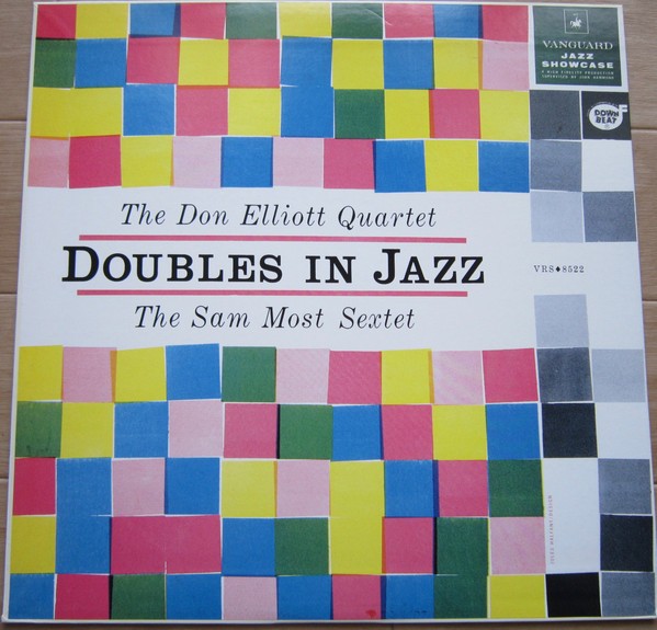 Don Elliott Quartet / Sam Most Sextet - Doubles In Jazz (LP) (Near Mint (NM or M