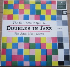 Don Elliott Quartet / Sam Most Sextet - Doubles In Jazz (LP) (Near Mint (NM or M picture