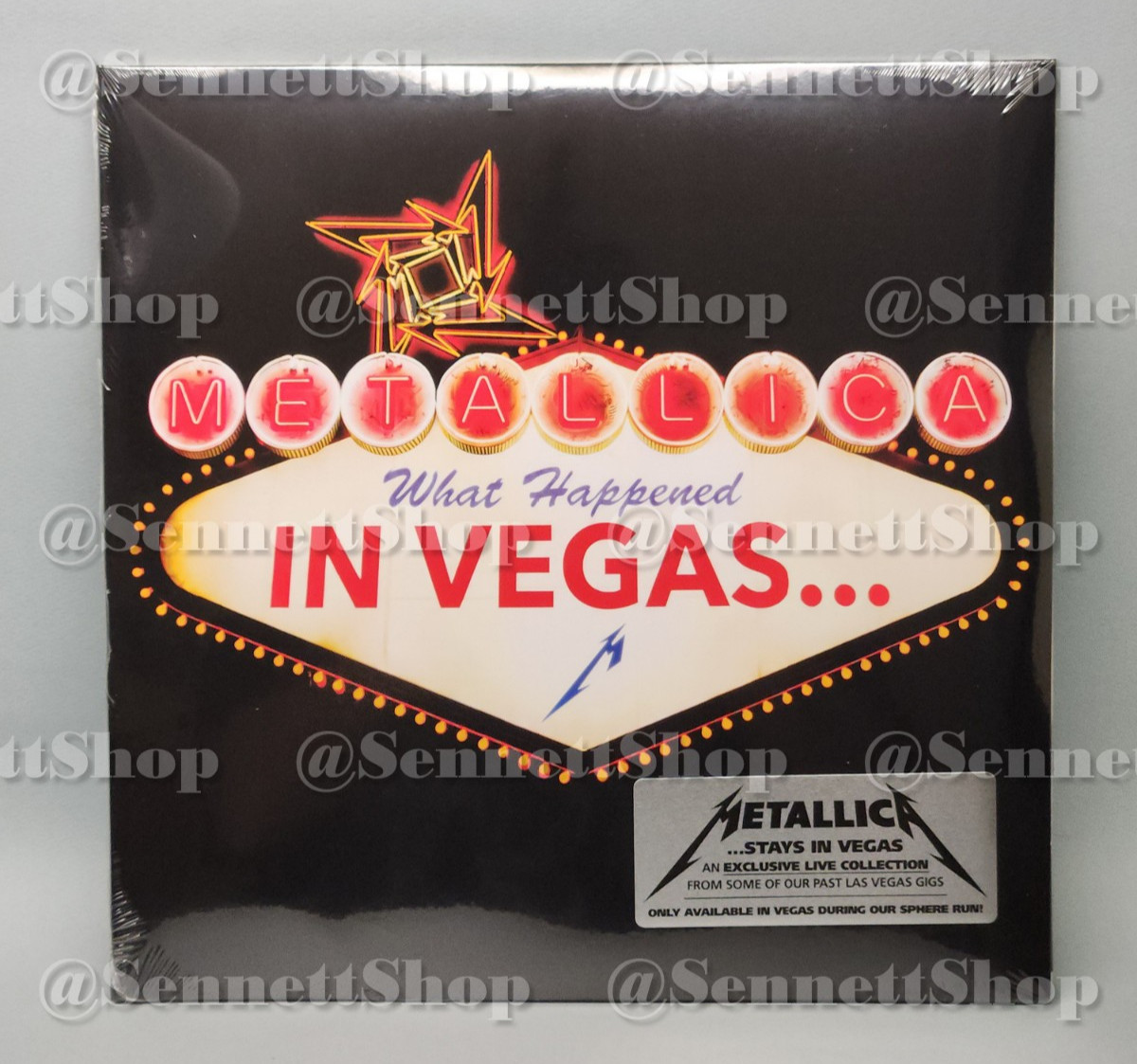 Metallica Life Burns Faster 2026 - What Happened in Vegas Live Vinyl LP - Sphere