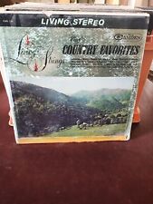 Living Strings Play Country Favorites Album LP Vinyl RCA Camden Records 1962 picture