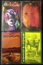 Alice In Chains 4x Cassette Tape Lot Dirt Jar of Flies Facelift Tripod Clean picture