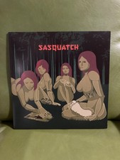 SASQUATCH Self Titled LP Clear Green Vinyl 2021 Repress Mad Oak Stoner Rock, EX picture