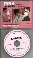 PINK SPIDERS Little Razorblade PI NK DISC PROMO DJ Radio CD single Ric Ocasek TH picture