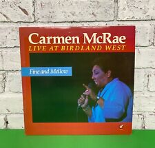 Vintage 1988 Carmen McRae, Jack McDuff LIVE AT BIRDLAND WEST Concord Jazz CJ-432 picture