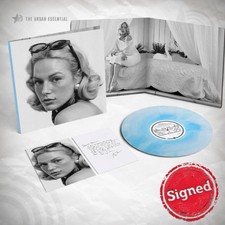 ASHE SIGNED The Girl Of Your Dreams Limited Blue & White Swirl Vinyl PRESALE picture