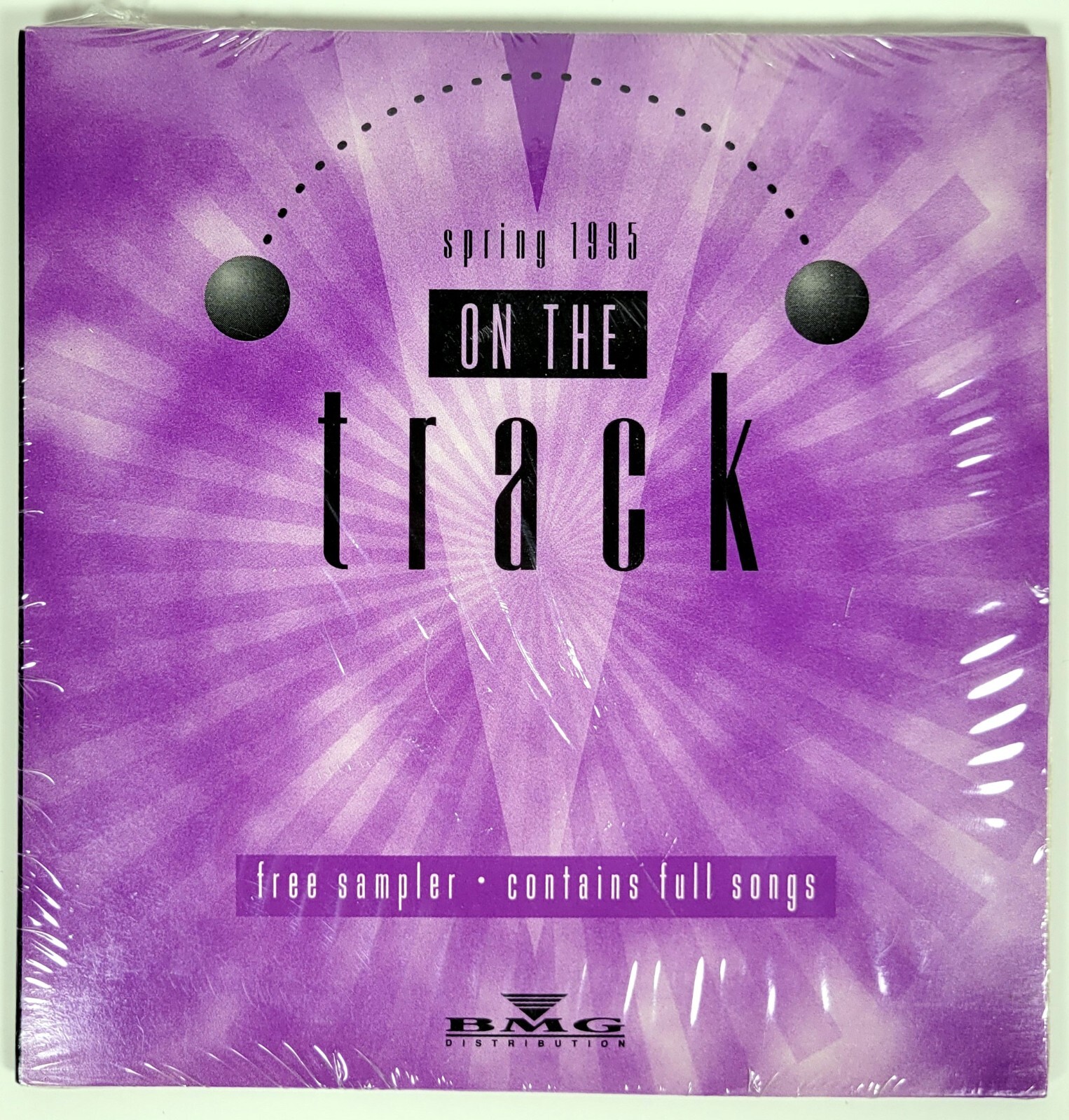 BMG Spring 1995 On The Track ~ BMG Various Artists Factory Sealed Promo CD