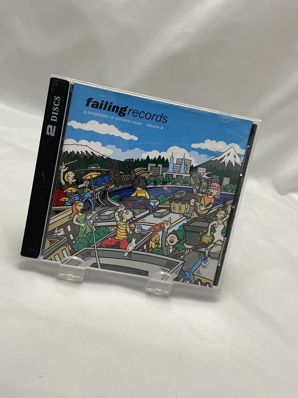 Failing Records A Compilation of Portland Music Vol. 4 - Doppel CD 46 Songs OOP