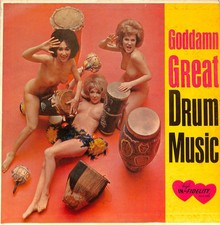 Music for Hangovers Drum Music Empty Jacket Gag Gift Lot NO RECORDS VG+ picture