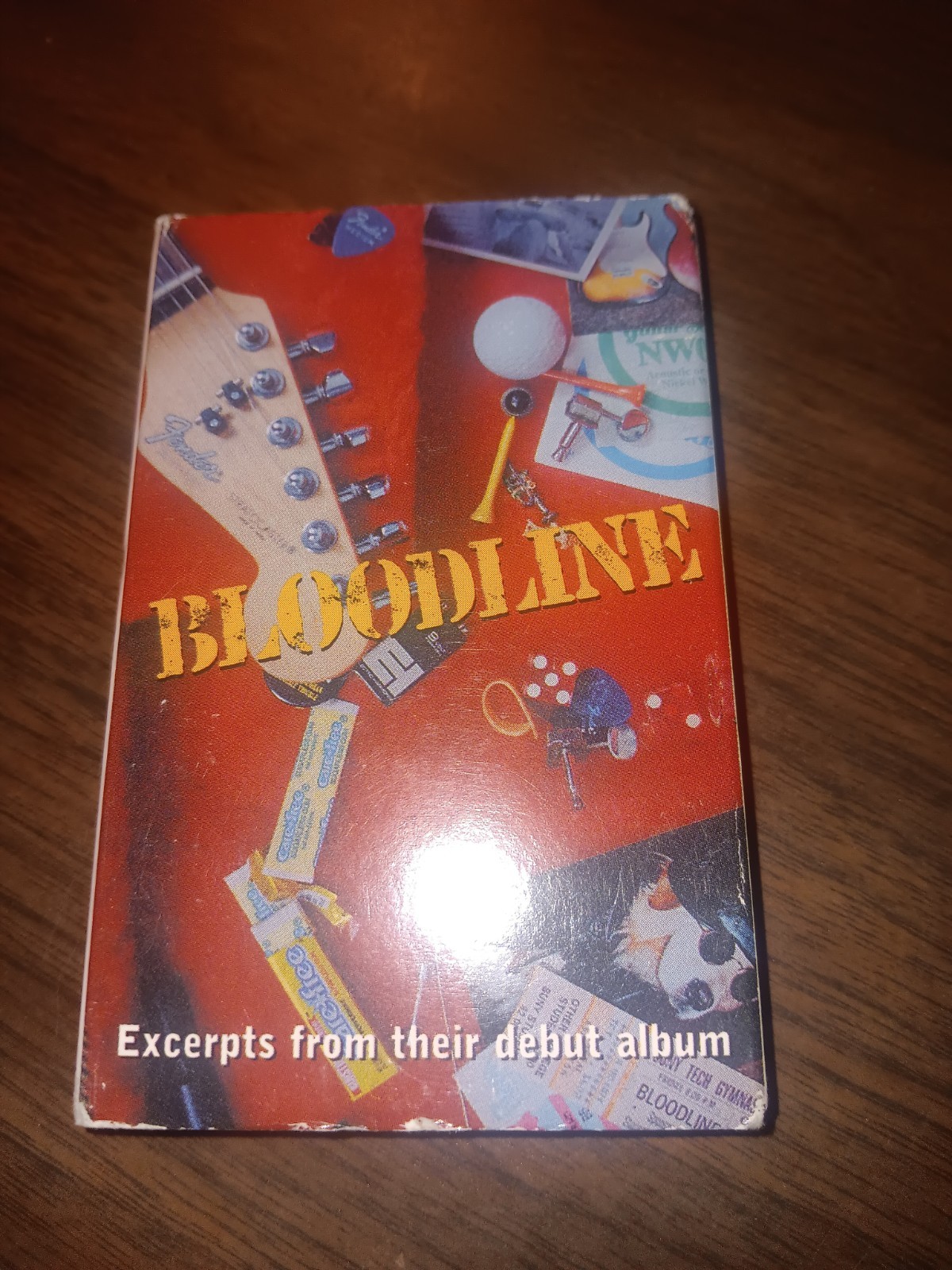 Bloodline Cassette Tape Excerpts From Their Debut Album Demo Joe Bonnamassa