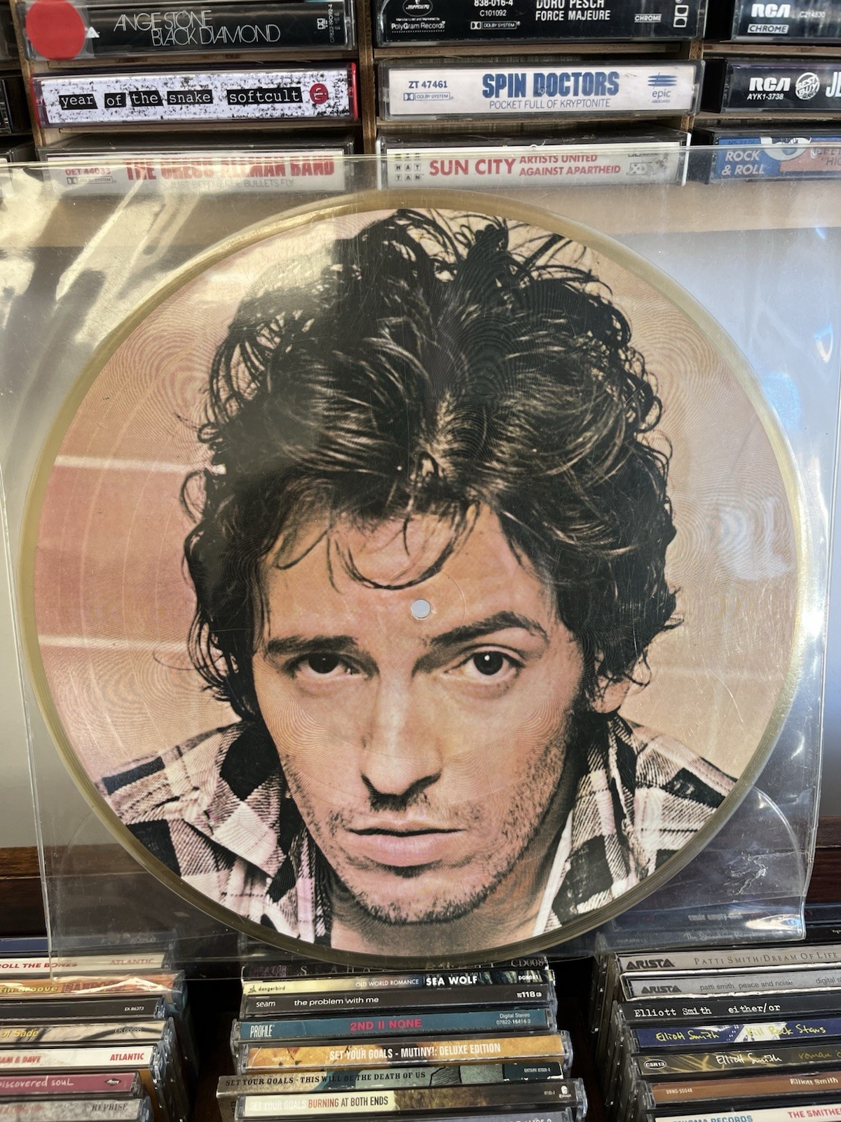 BRUCE SPRINGSTEEN , Restless Nights Picture Disc EX