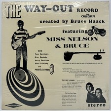 The Way-Out Record For Children - Miss Nelson & Bruce - 1968 First Press- Sealed picture