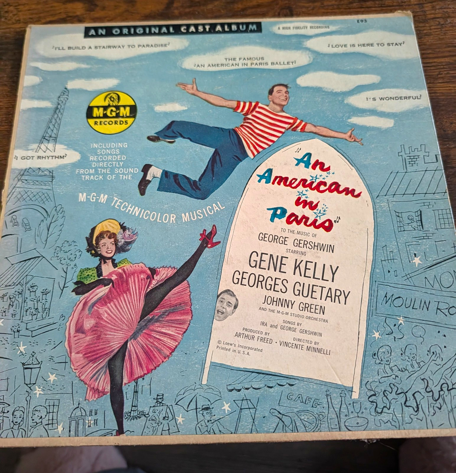 MGM Records An American in Paris E93 Original Cast 12\