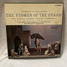 Gilbert and Sullivan- The Yeomen of the Guard - Vintage Reel To Reel LOH 90086 picture