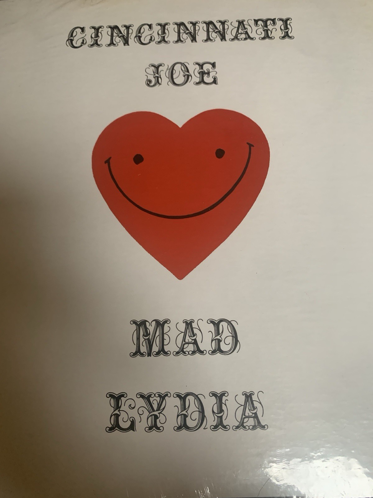 CINCIATTI JOE MAD MYDIA