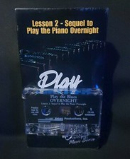 The Overnight Music Series  (VHS, 1987)  & Cassette Tape Lesson 2 Play The Blues picture