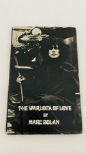 Marc Bolan The Warlock of Love 1969 1st Edition Hardback Book T. Rex Poetry DJ picture