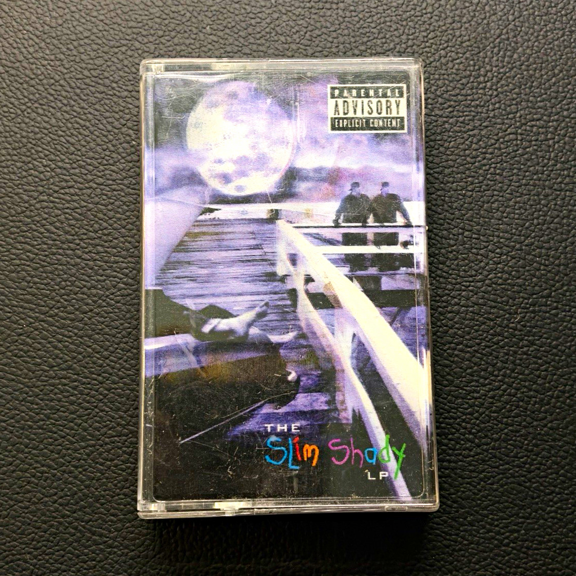 Eminem The Slim Shady LP Purple Cassette 1999 kinetic cover