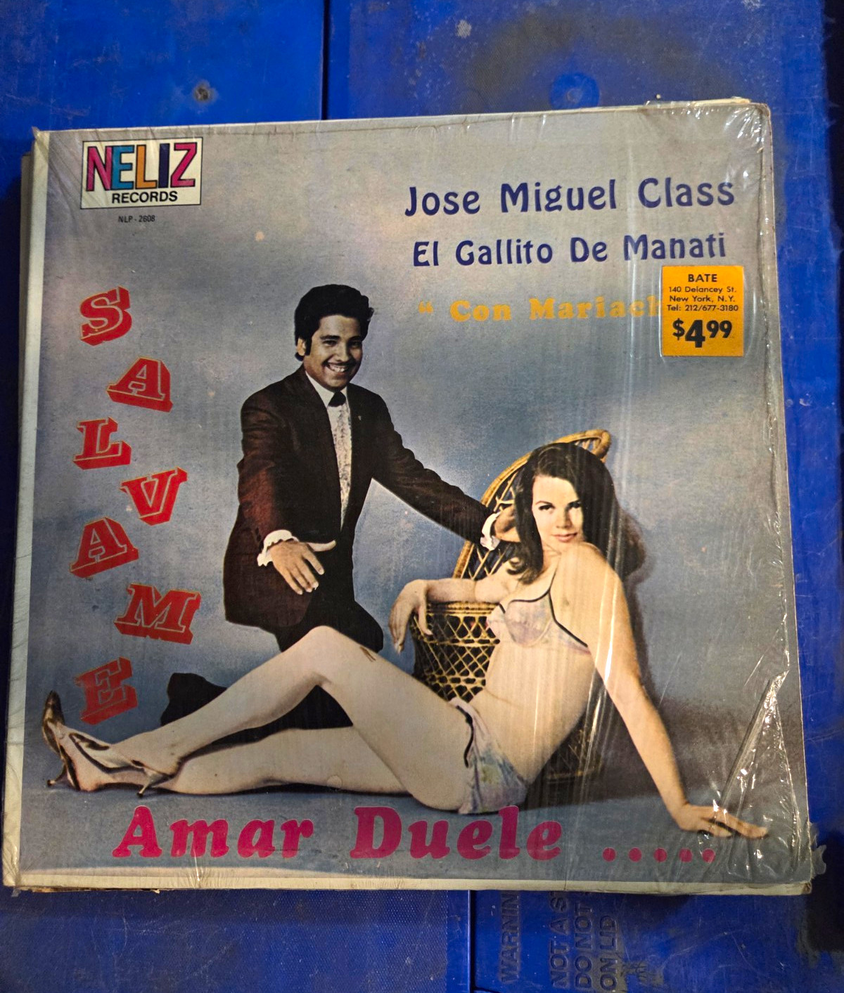 Jose Miguel Class Sálvame 1970 Mariachi Latin CD Album Melz Records MLP 2800