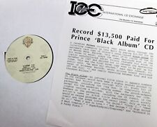 PRINCE Black Album LP 1994 Promo PRO-A-7330 Near-MINT w/INSERT  b30 picture
