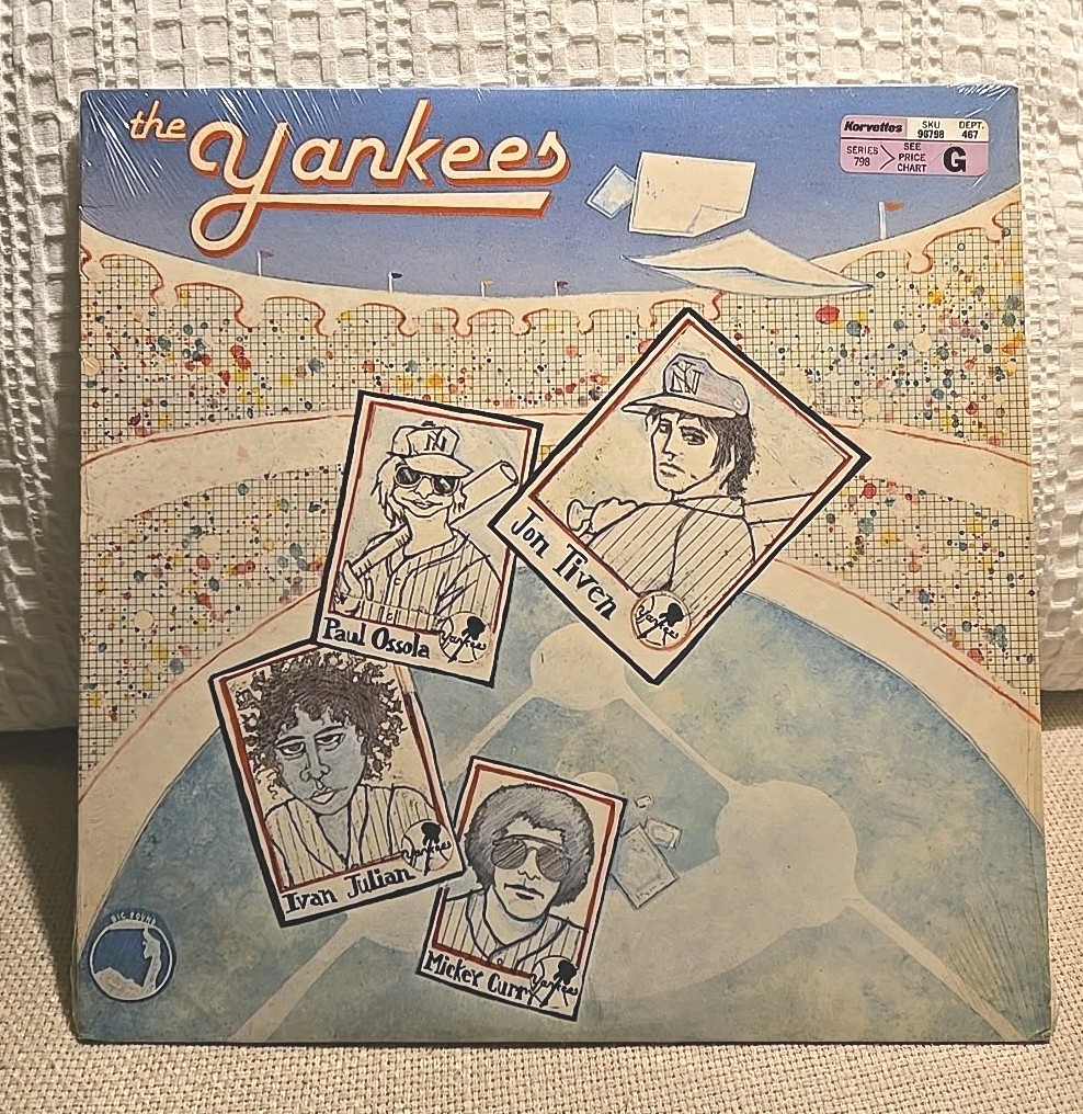 BIG SOUND LP RECORD/THE YANKEES/HIGH N INSIDE/ 1978 POP PUNK