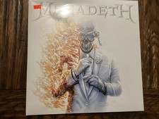NEW Megadeth Vinyl 2 LP Hot Topic Limited Edition Red Blue Ghostly Megadeath picture