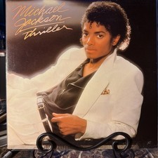 Michael Jackson Thriller 1st US PRESS Vintage Vinyl 1982 Complete W/ OG Sleeve picture