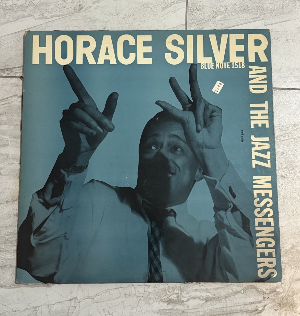 Horace Silver And The Jazz Messengers Lp Vinyl Blue Note 1518 Mono DG RVG W 63st