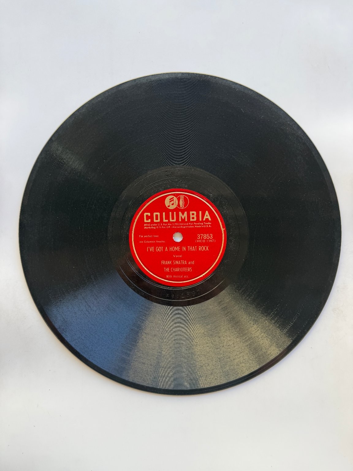 Frank Sinatra & The Charioteers – I\'ve Got A Home 10\