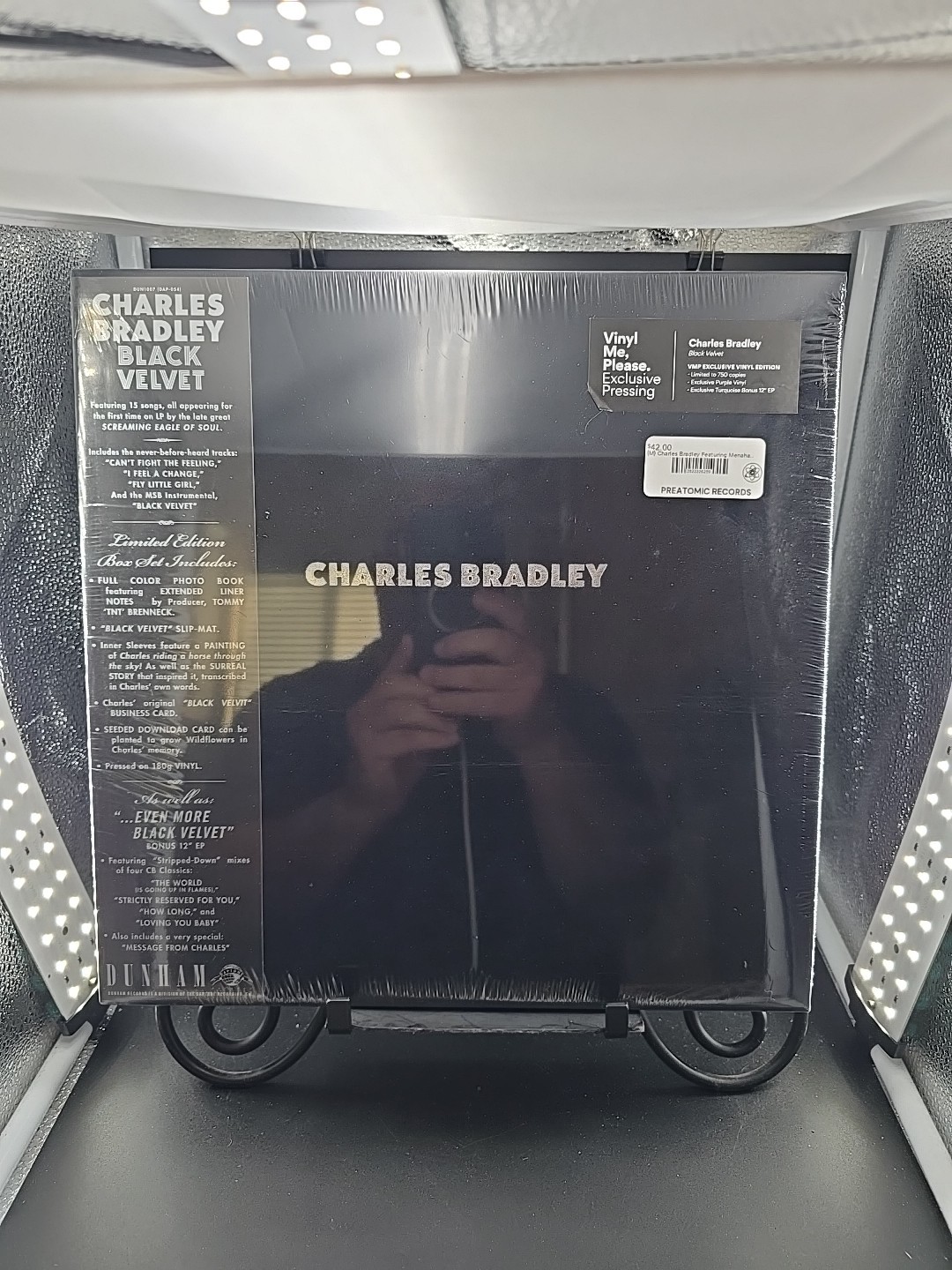 MEGA RARE 1/750 Charles Bradley Black Velvet LP Deluxe Ed 180G Box Set New MINT