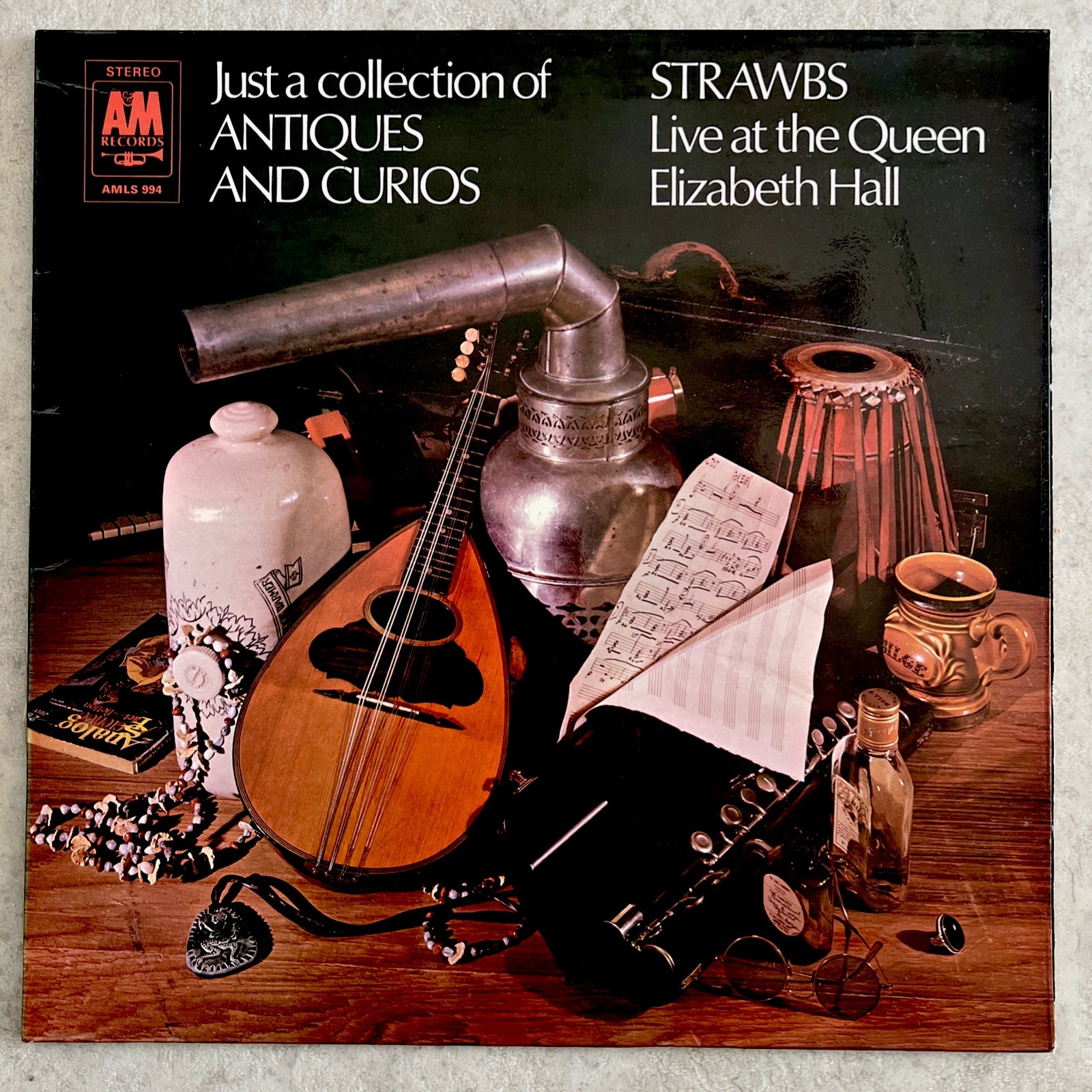 Strawbs Just A Collection of Antiques and Curios 1970 UK LP A1/B2 1st Press Ex