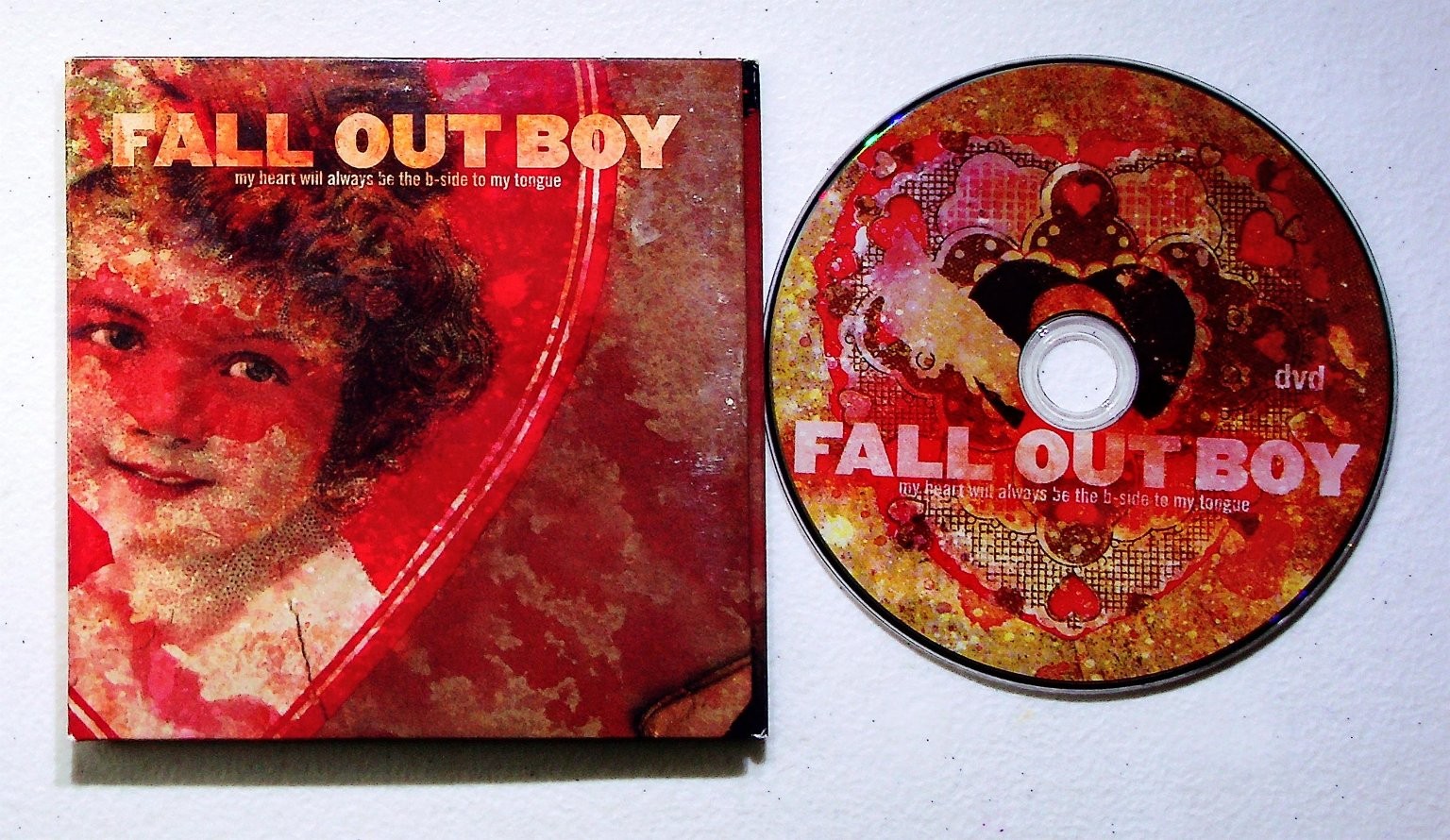 Fall Out Boy - My Heart Will Always Be the B-Side Cd/dvd 2004 ONE DISC