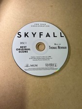 Thomas Newman Skyfall - Best Original Score FYC Promo CD picture