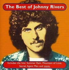 JOHNNY RIVERS : BEST OF JOHNNY RIVERS (CD) DISC + CVR ART - NO CASE - LN picture