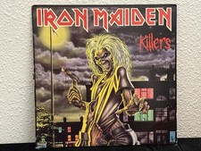 Iron Maiden - Killers Vinyl LP 1981 Harvest ST-12141 Winchester JAY Tested VG picture