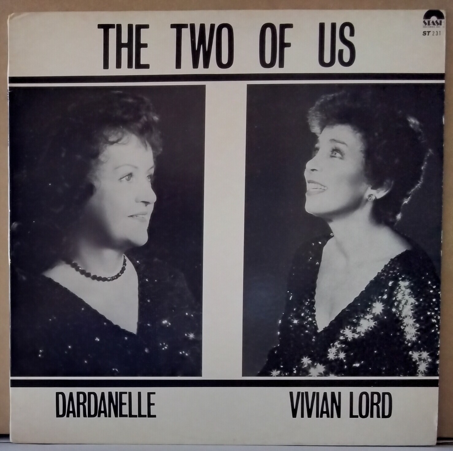 DARDANELLE & VIVIAN LORD - THE TWO OF US 1984 STASH RECORDS ST 231 US/CANADA LP