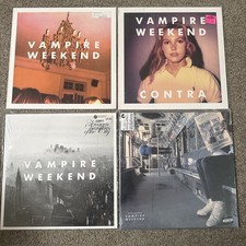 Vampire Weekend Vinyl LP Vampire Weekend Debut Album/City/Contra/God Lot Of 4 picture