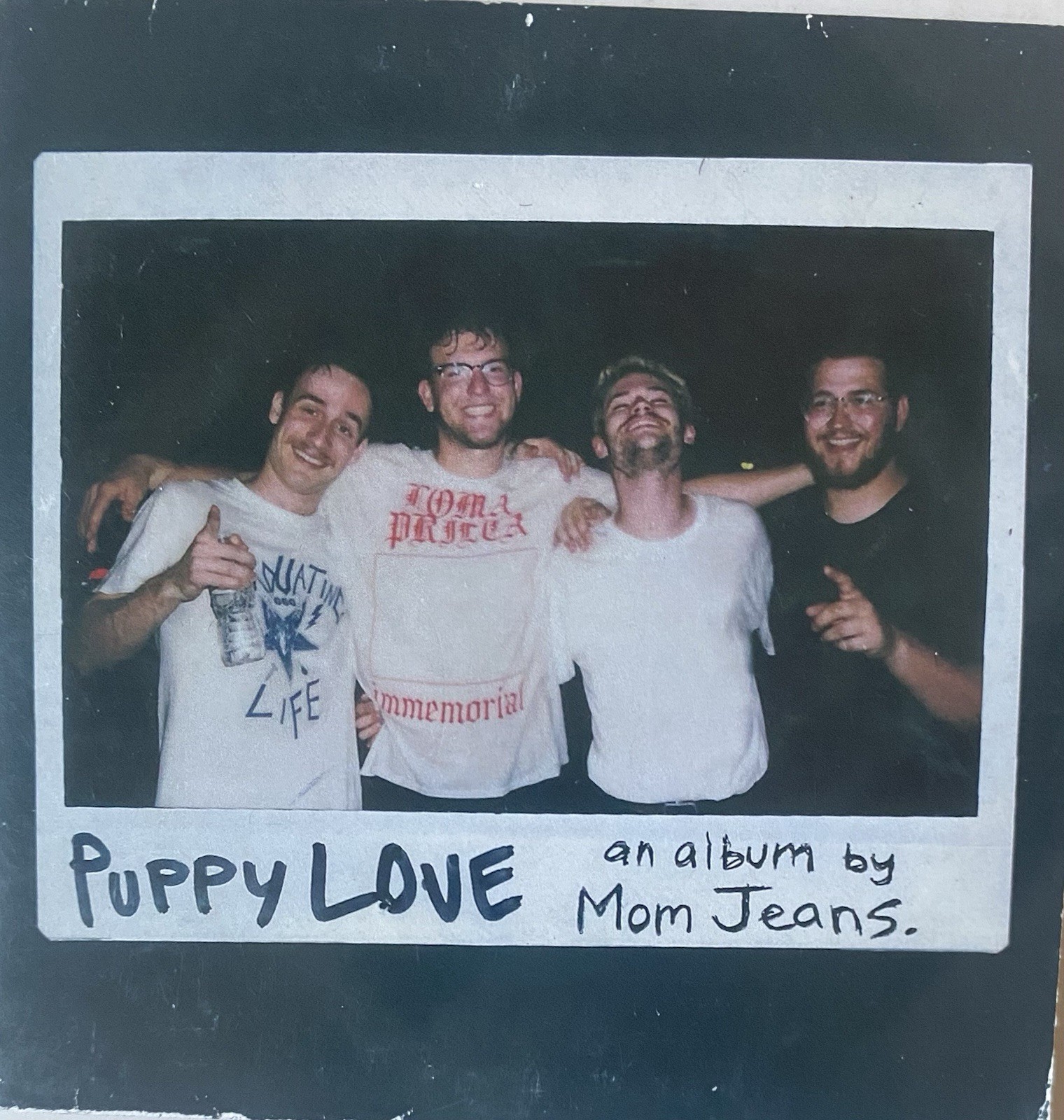 MOM JEANS - PUPPY LOVE INDIE EXCLUSIVE YELLOW /200 FIRST PRESS EMO 2018