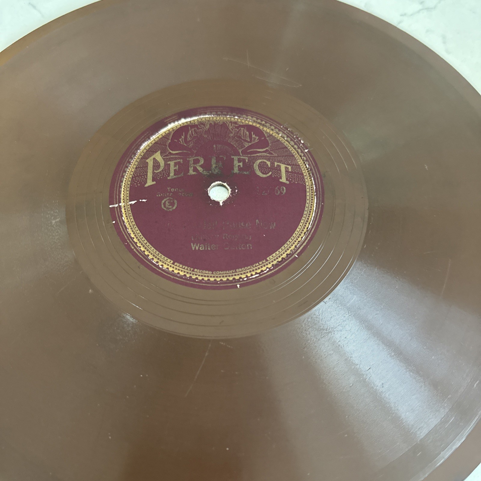1928 COUNTRY Walter Dalton 78 rpm PERFECT 12469 In The Jail House Now V