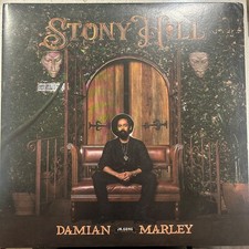 Damian Marley - Stony Hill 2LP - Ghetto Youths Intl [GY0190] Green Vinyl 2017 picture