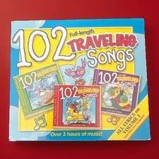 NEW 102 Traveling Songs CD 3 Hours Of Music 3-Pack  Twin Sisters Volume 1-3 picture