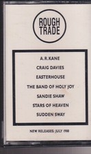 rough trade records July 1988 cassette promo uk a r Kane sandie shaw Craig Davis picture
